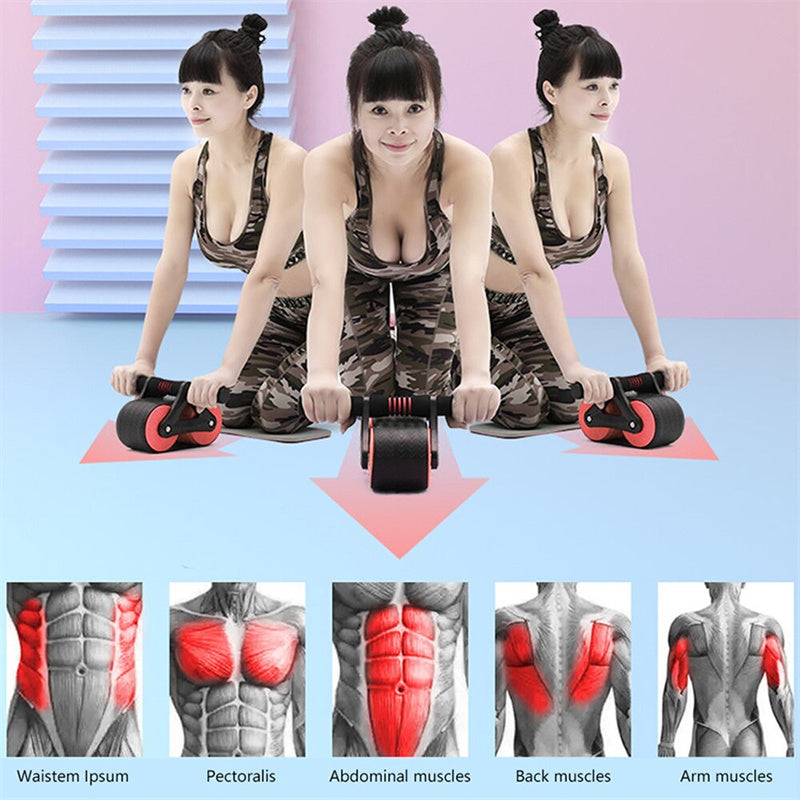 Rueda Abdominal Doble: Tu Compañera de Entrenamiento Inteligente