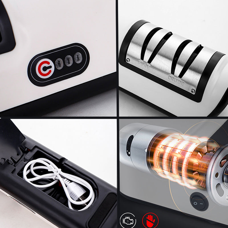 Afilador de Cuchillos Eléctrico Recargable USB