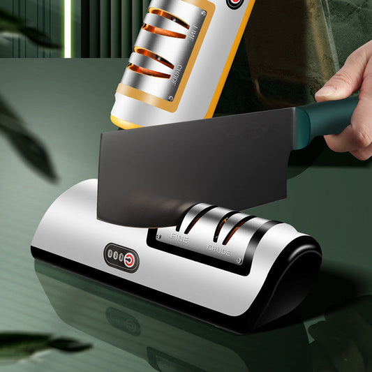 Afilador de Cuchillos Eléctrico Recargable USB